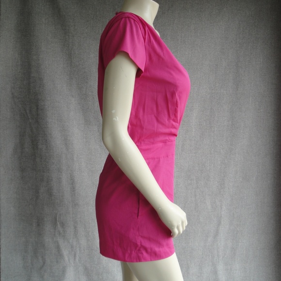 Bebe hot pink romper shorts Size XS - Picture 4 of 7
